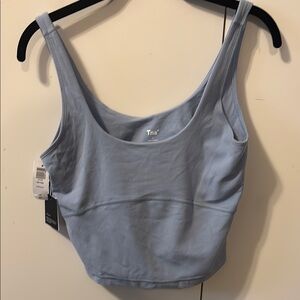 Tna Sky Blue Cropped Tank
